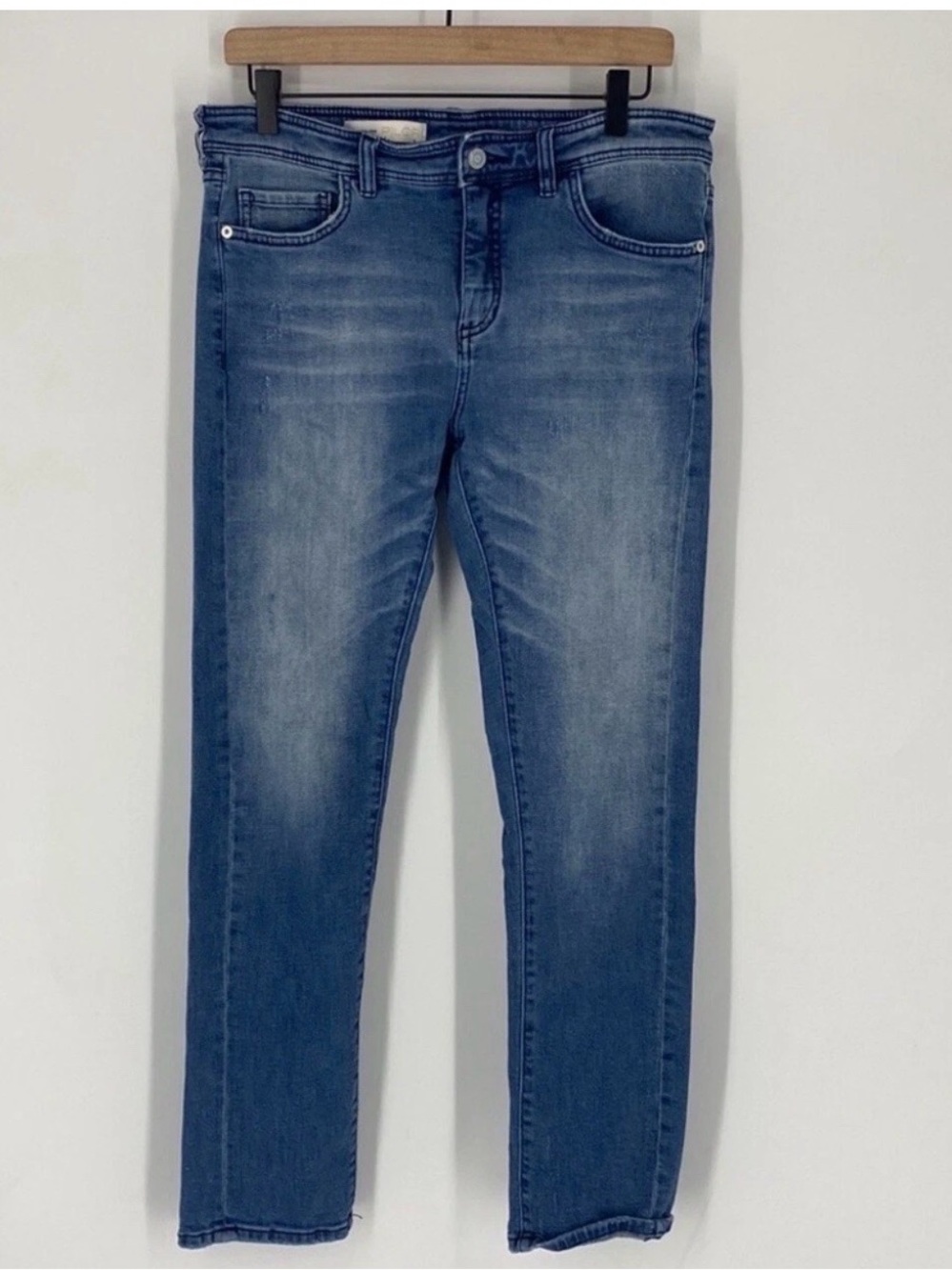 Anthropologie Pilcro Classic Midwash Blue Women's Jeans